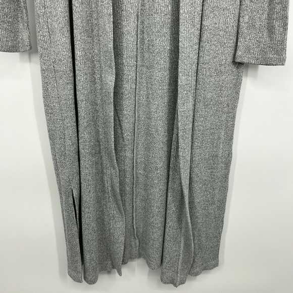 A New Day Cardigan Duster Open Front Rib Knit - Picture 4 of 10